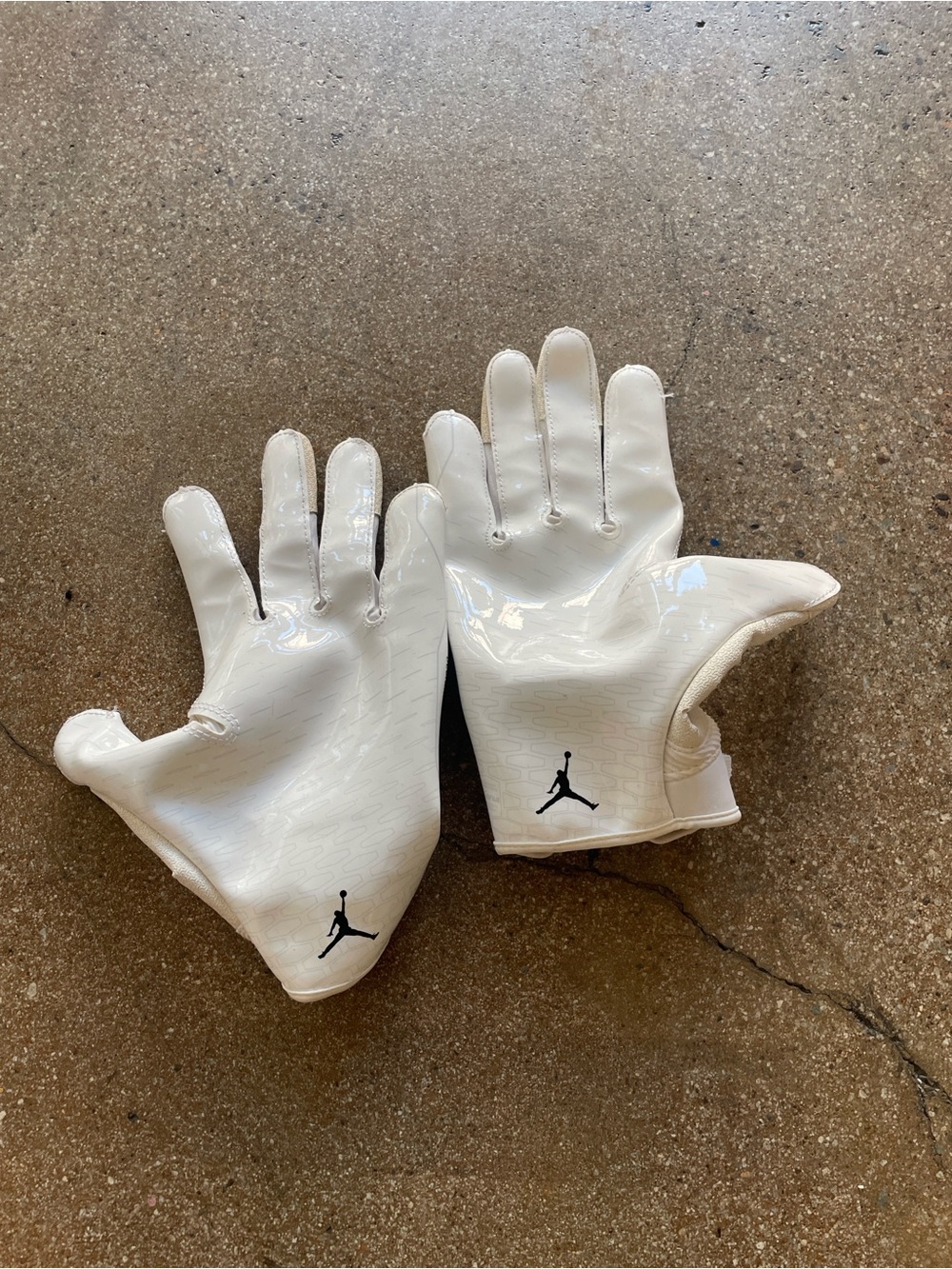 Jordan Flylock 2.0 Football Gloves White